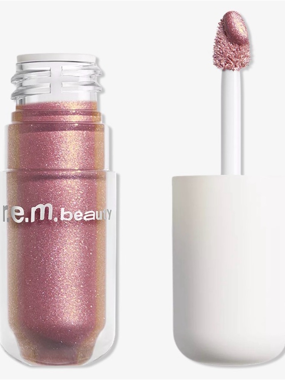 r.e.m. beauty Glitch Iridescent Rose-Gold Liquid Eyeshadow